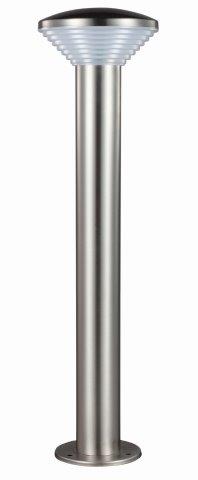Luxform 230v Phoenix Post Light in Stainless Steel Silver 